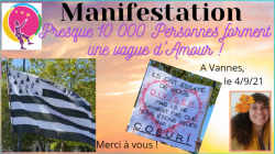 Manifestation pour la libert  Vannes le 4 septembre 2021