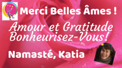 Remerciements  toutes les belles mes abonnes aux chaines de Katia sur FB et YouTube